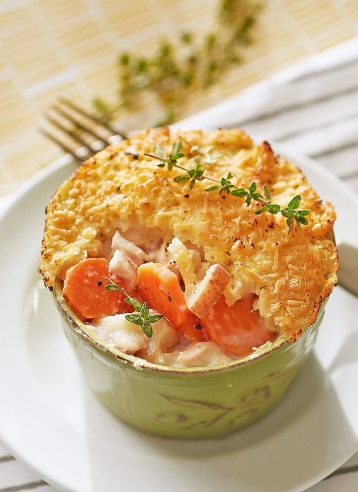 Chicken Pot Pie with Cauliflower Crust Recipe Oh, That's Good!