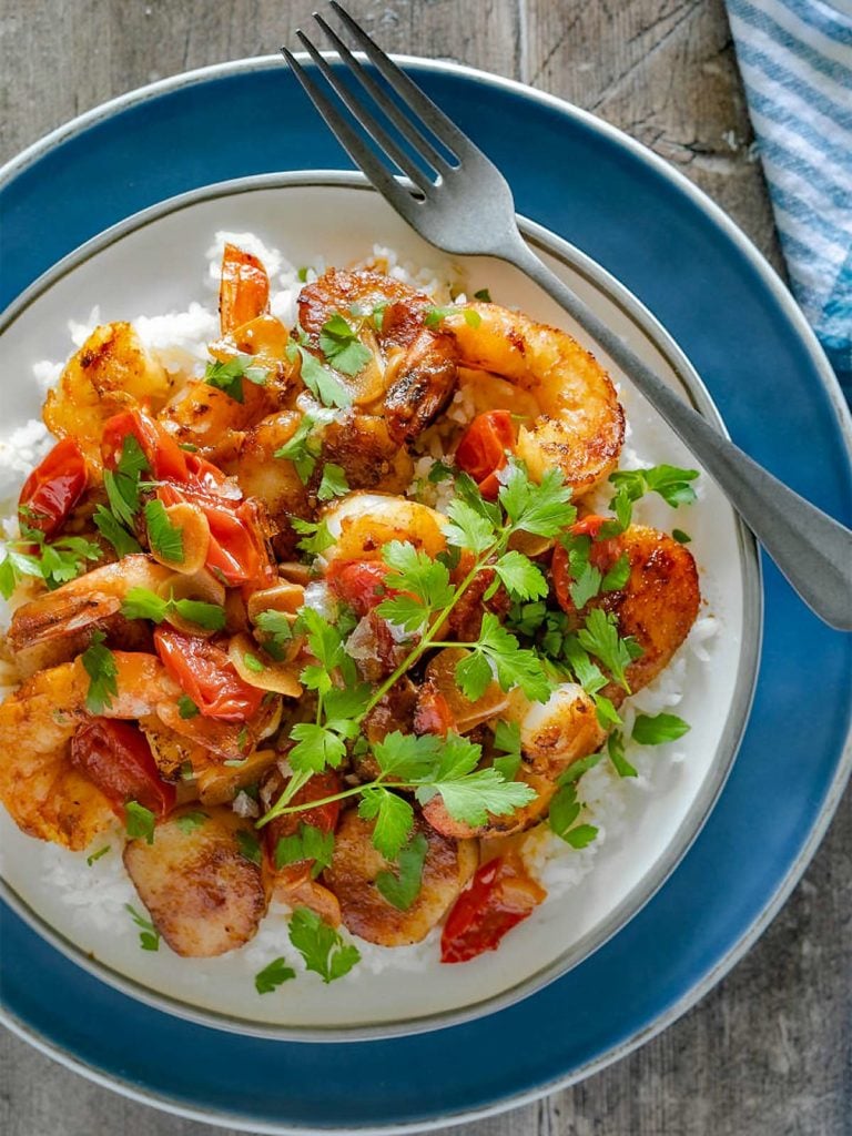 Healthy Mediterranean Shrimp and Scallops Recipe Oh, That's Good