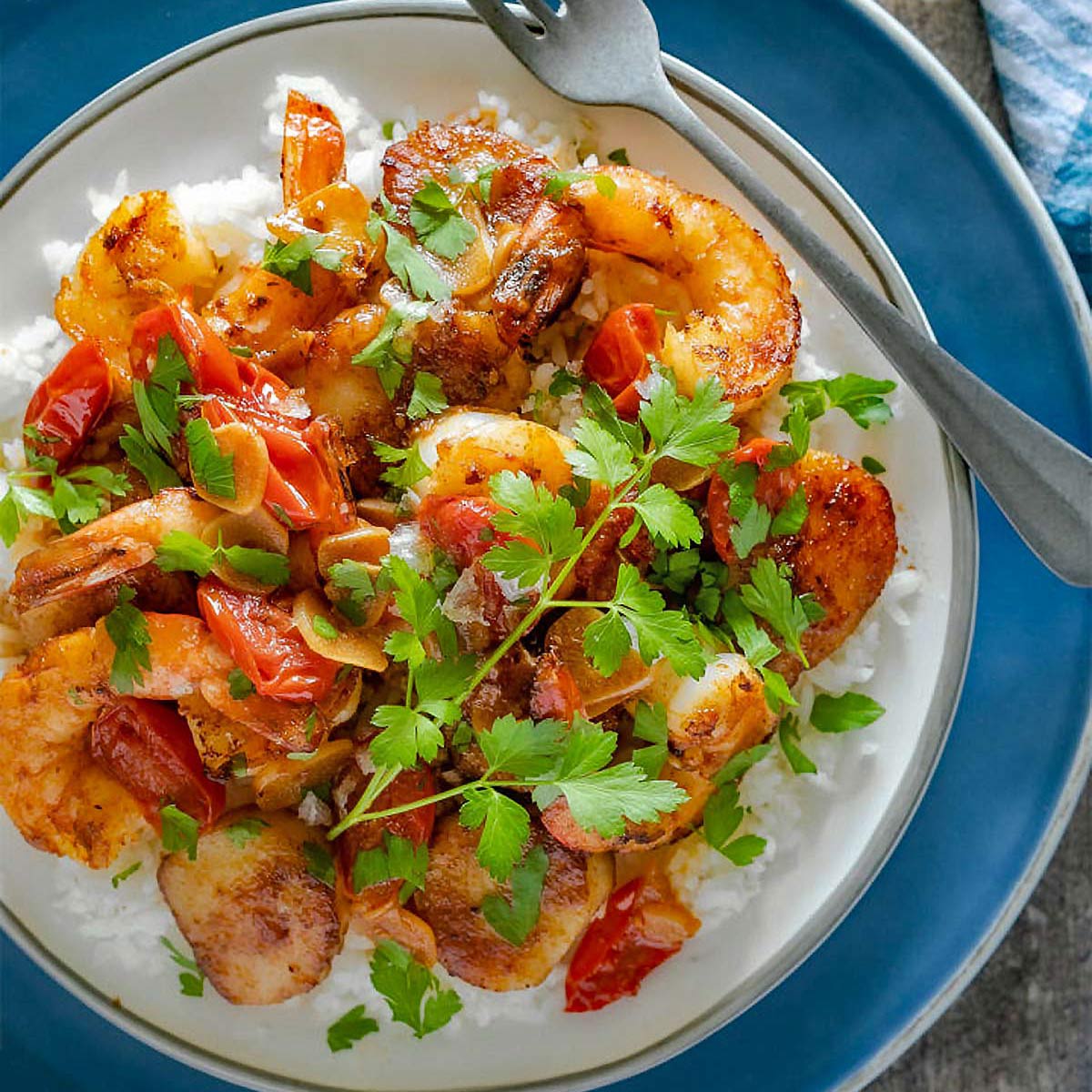Healthy Mediterranean Shrimp and Scallops Recipe
