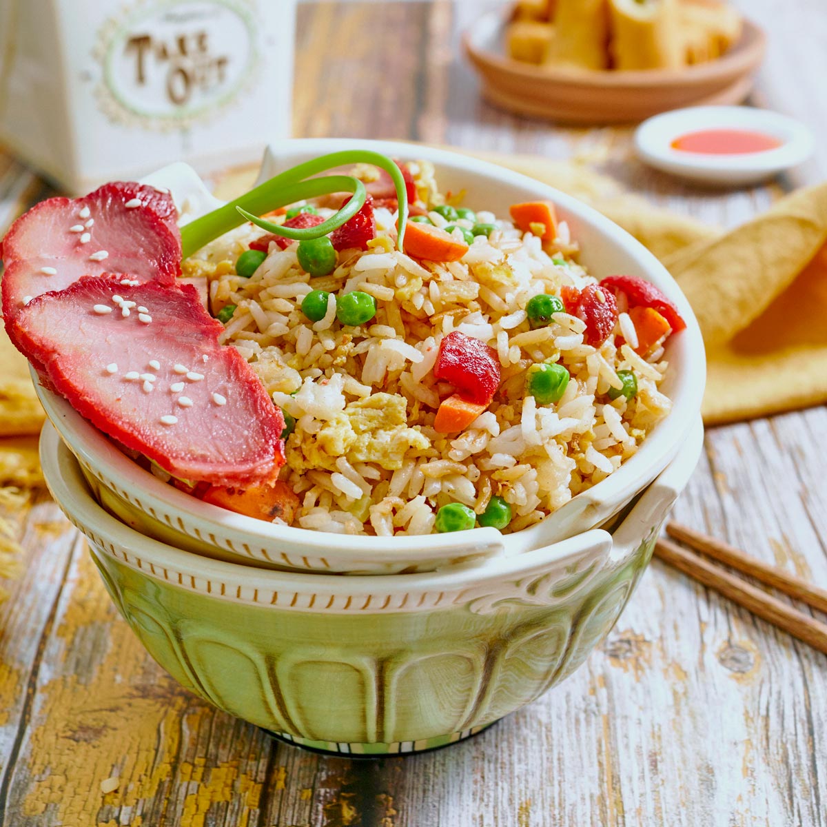 Fried Rice from Leftover Rice Oh, That's Good!